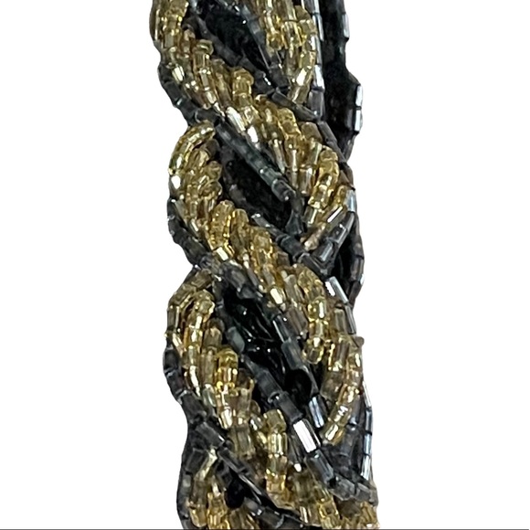 Vintage Albert Nipon 80s Glam Peekaboo Back Dress - Picture 12 of 12